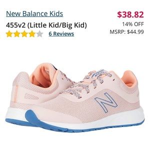 New Balance 455v2 Kid’s Running Shoes size 2.5